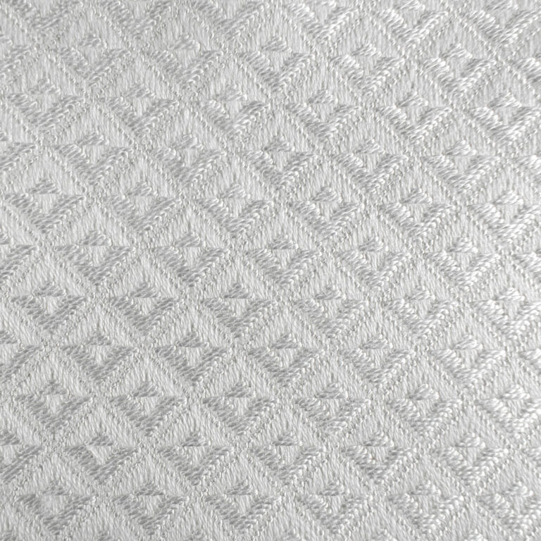 Puuvilla Jacquard - Timanttikuvio - Laatukangas