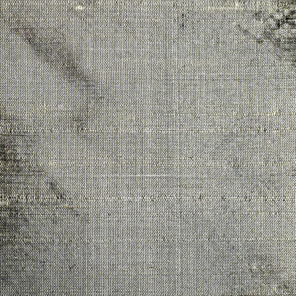 Dupion-silkki - käsinkudottu - Hopea