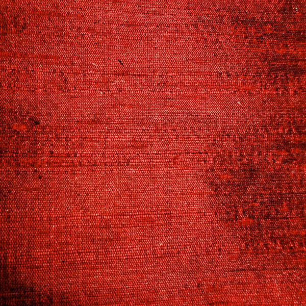 Dupion-silkki - käsinkudottu - Burgundy-musta