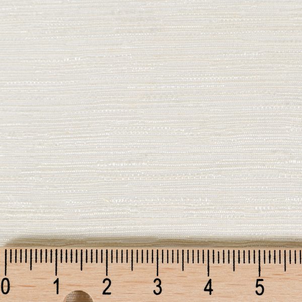 Silkki-pellavakangas - norsunluunvalkoinen, ivory