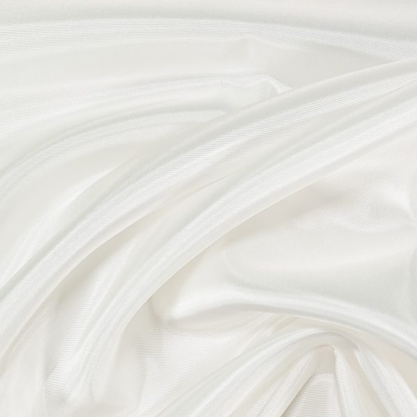 Viskoosivuorikangas - valkoinen