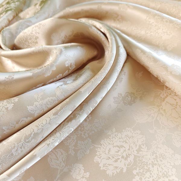 Jacquard vuorikangas - 100% viskoosi - takkivuori
