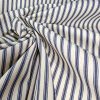 Ticking Raitakangas, Vahva Puuvillakangas - 215Cm, Navy, Palosuojattu
