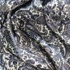 Paisley Vuorikangas - 100% Viskoosi - Sininen