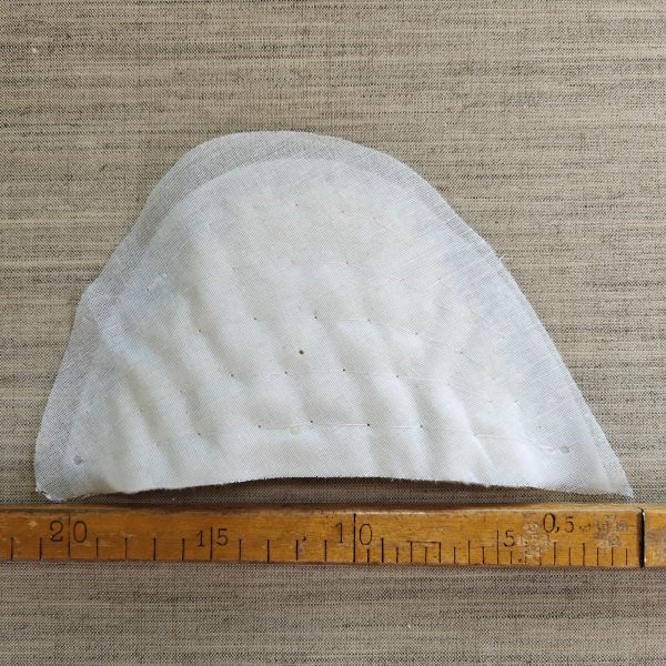 Räätälin olkatoppaukset 16mm - Käsin tikattu