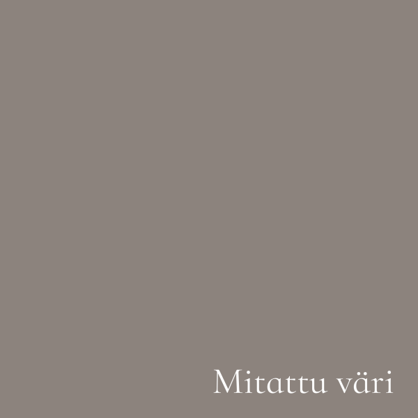 Puuvilla-neitsytvilla neulos - mitattu väri