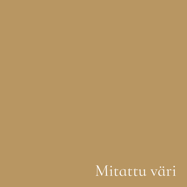 Puuvilla-pellavakangas vaihteleva kalanruoto - sinapinkeltainen - mitattu väri