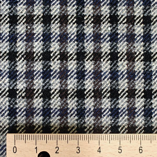 Pieniruutuinen Tweed-villakangas