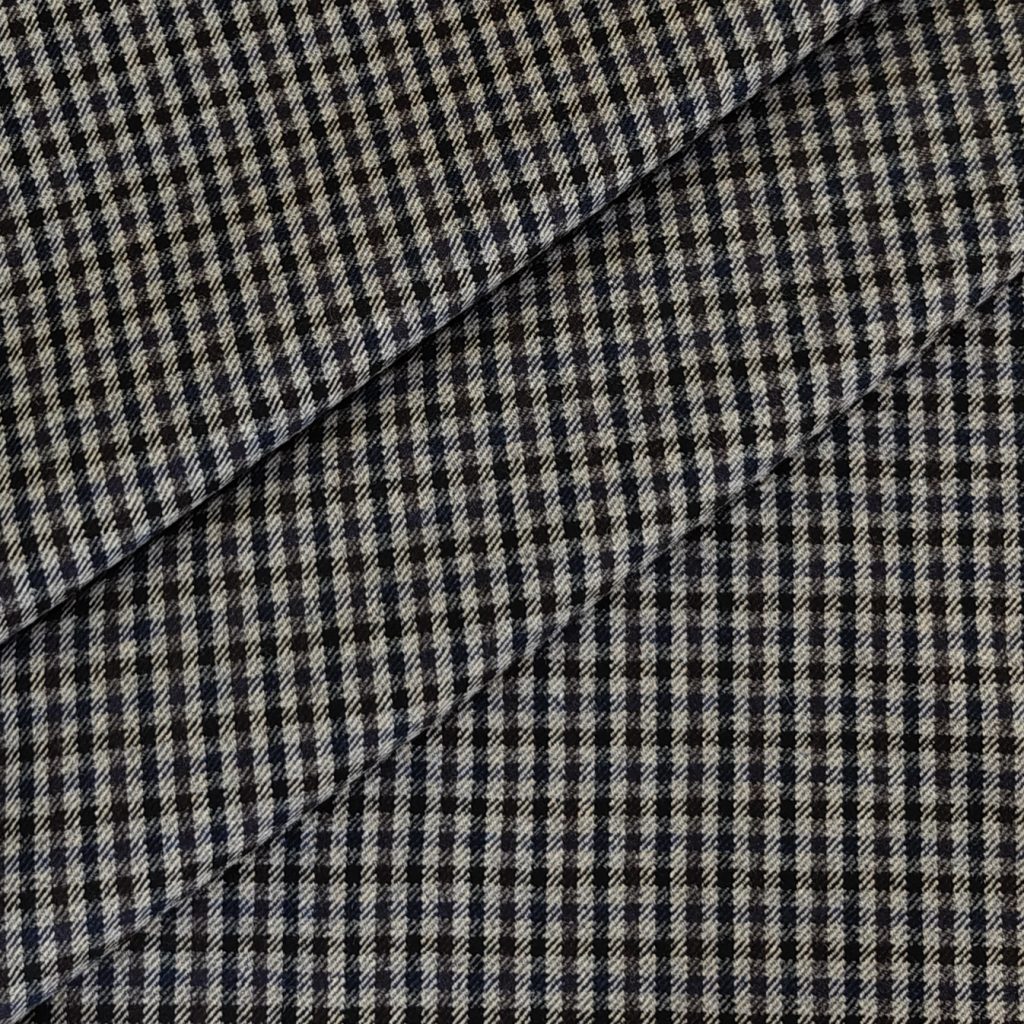 Viikkotarjoukset - Pieniruutuinen Tweed-Villakangas
