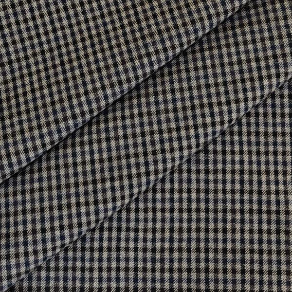 Pieniruutuinen Tweed-villakangas