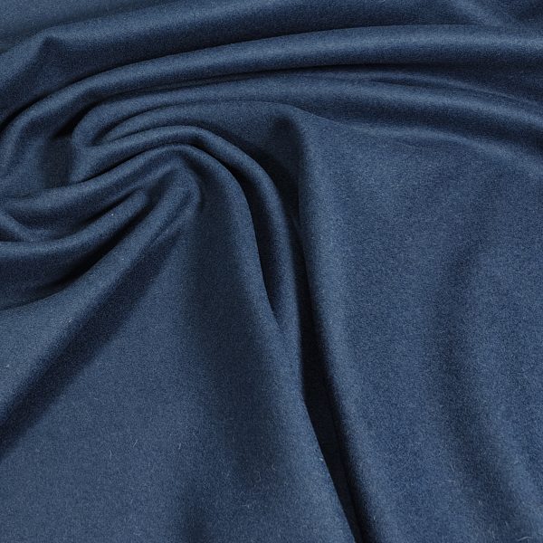 Tummansininen sarka - villakangas