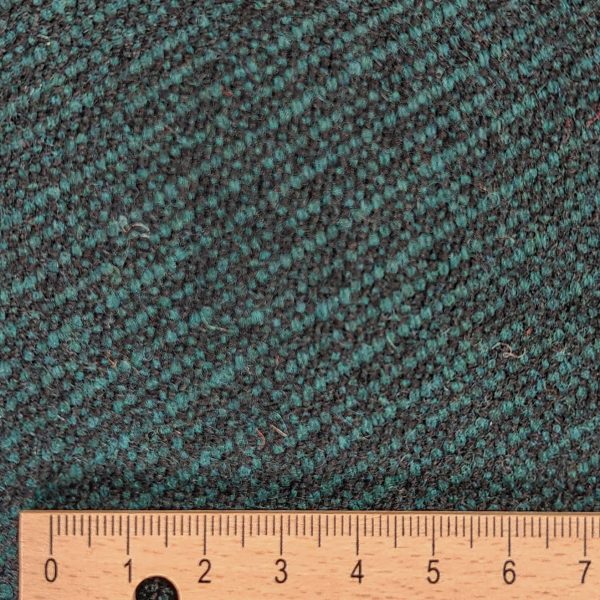 Paksu villakangas takkeihin - Tumma vihreä & musta