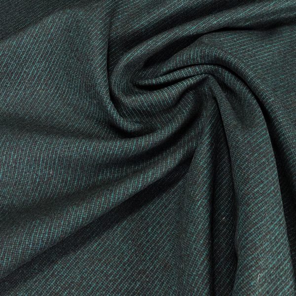 Paksu Villakangas Takkeihin - Tumma Vihreä &Amp; Musta