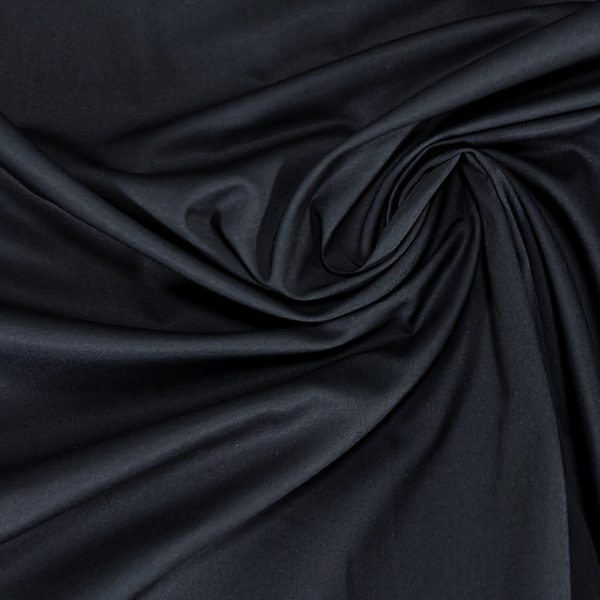 Puuvillagabardiini, kutistettu - Tummansininen