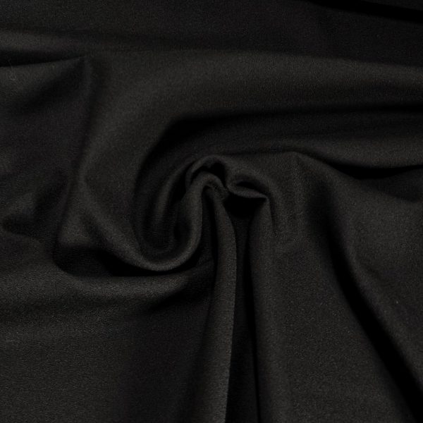 Villakreppi 100% villaa - musta