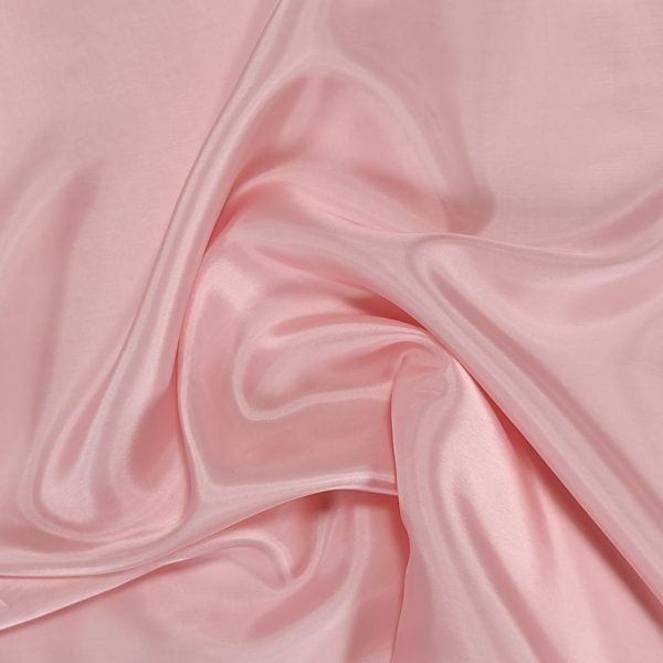 Bemberg Cupro vuorikangas - Hento vaaleanpunainen