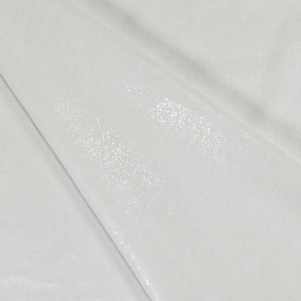 Kudottu silitettävä tukikangas puuvillaa - valkoinen ja musta