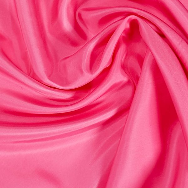 Bemberg Cupro vuorikangas - Kirkas fuksia