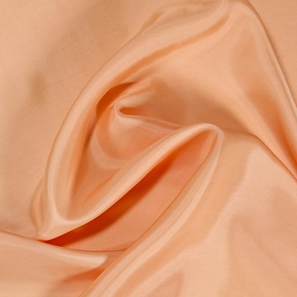 Bemberg Cupro vuorikangas - Vaalea persikka