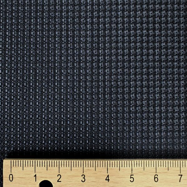 Jacquard pukuvillakangas, 100% villa - Tumma indigonsininen