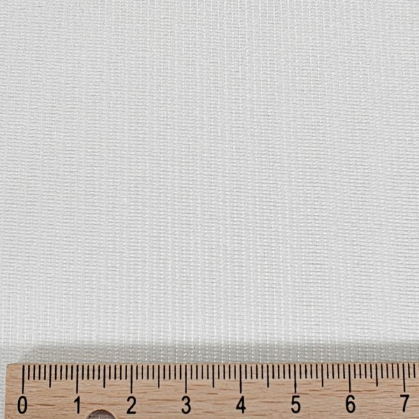 Joustava, silitettävä neulostukikangas - musta ja valkoinen