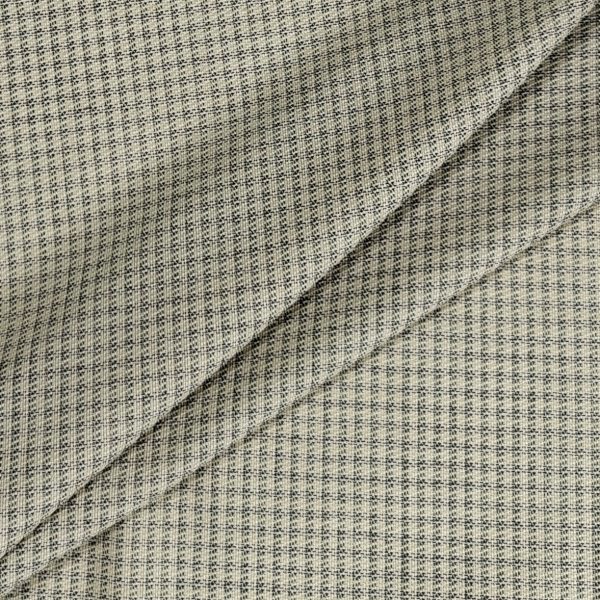 Kevyt ruudullinen pukuvillakangas - täysvilla