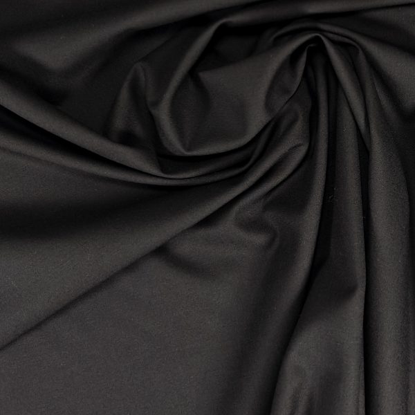 Pukuvillakangas neitsytvillaa, palttinasidoksinen - musta - PALA 1,6m