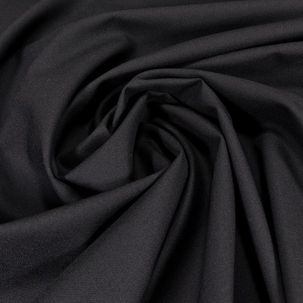 Pukuvillakangas neitsytvillaa - musta - pala 2,5m