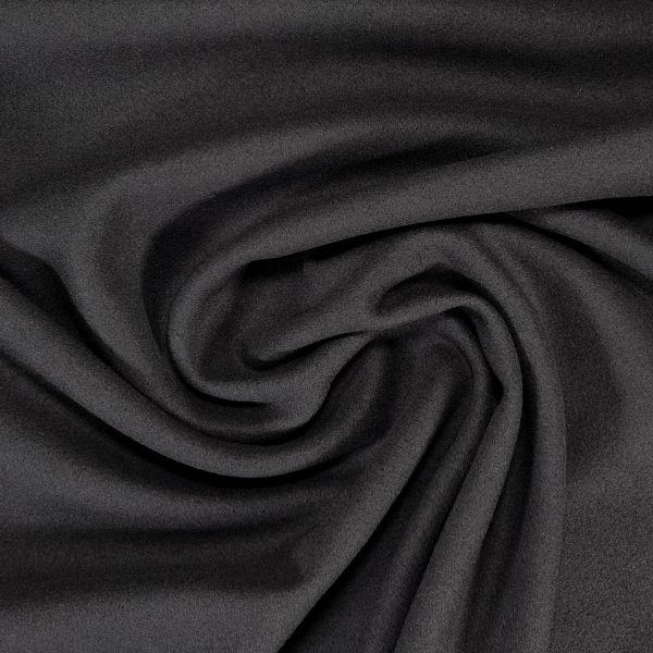 Sarka - tummanharmaa - paksu villakangas