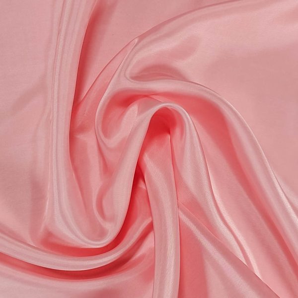 Bemberg Cupro vuorikangas - Helmenpunainen