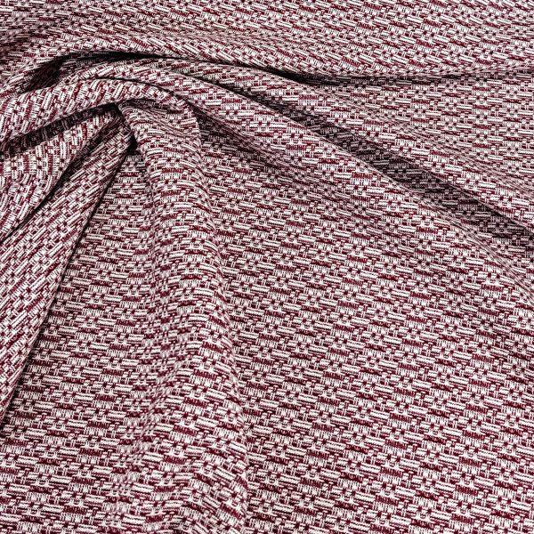 Jacquard pukukangas, villa-puuvilla