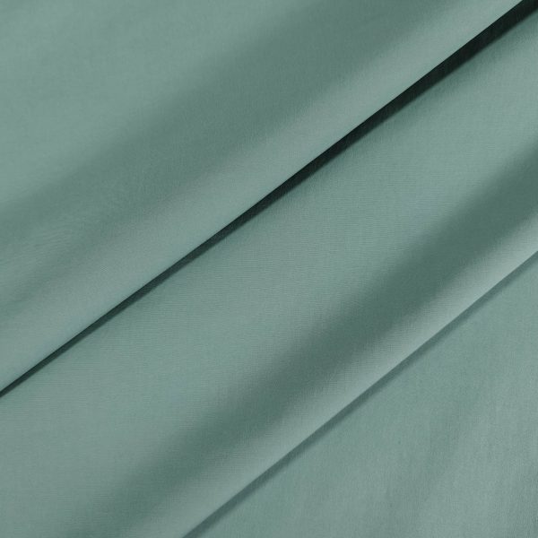 Joustava popliini takkikangas - pariisinvihreä