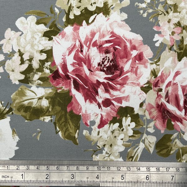 Ulkokangas - Ruusut - Siniharmaa