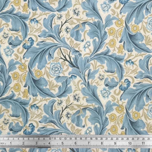 Ulkokangas - William Morris - Leicester - vaaleansininen