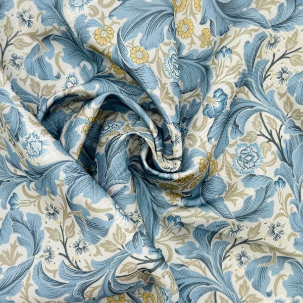 Ulkokangas - William Morris - Leicester - vaaleansininen