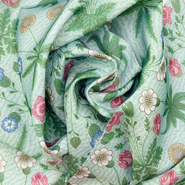 Ulkokangas - William Morris - Daisy - vihreä