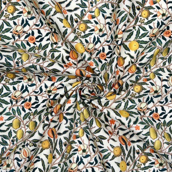 Perkaalipuuvilla - William Morris - Fruit / Pomegranate - Kerma