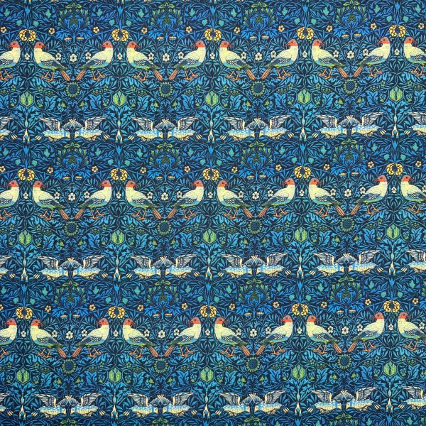 Perkaalipuuvilla - William Morris - Birds, Linnut