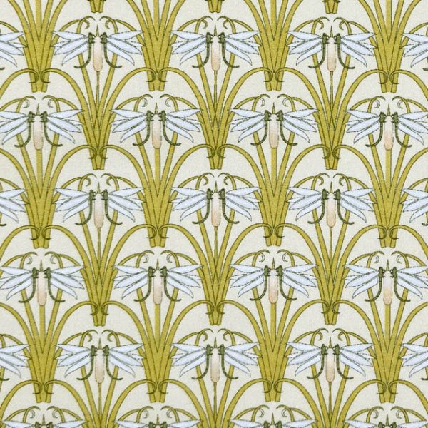 Perkaalipuuvilla - Maurice Pillard Verneuil - Sudenkorennot ja kaislat - Libellule et roseaux