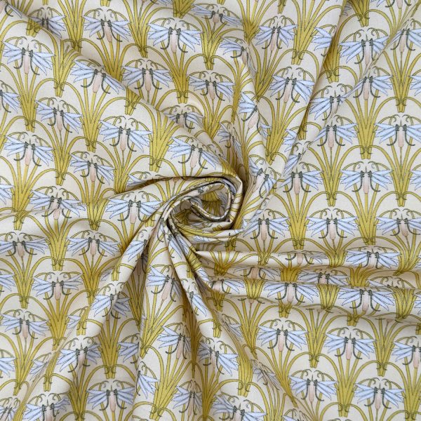 Perkaalipuuvilla - Maurice Pillard Verneuil - Sudenkorennot ja kaislat - Libellule et roseaux