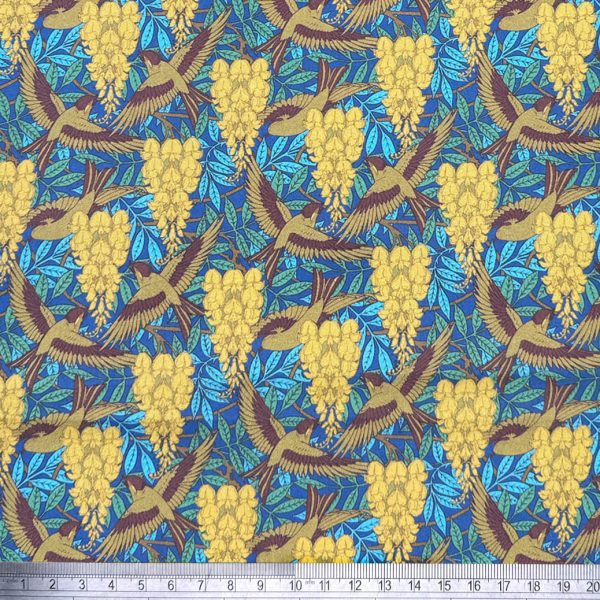 Perkaalipuuvilla - Maurice Pillard Verneuil - Linnut ja visteriat - Oiseaux et glycines