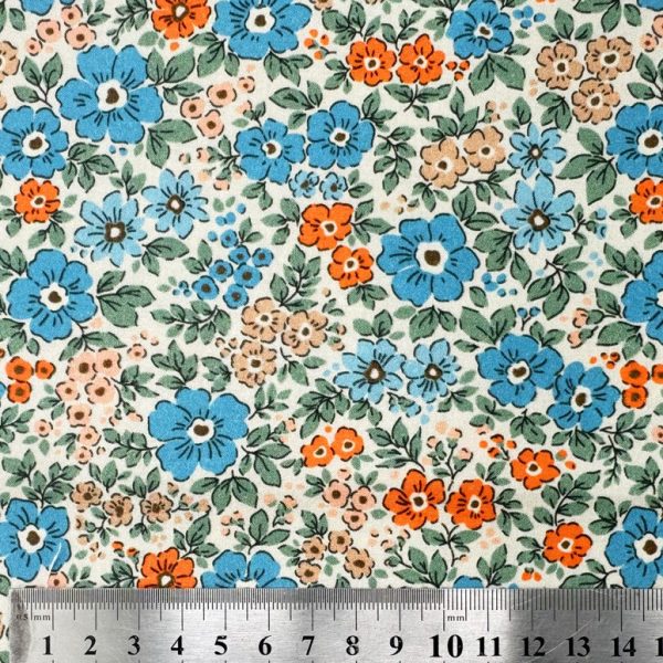 Perkaalipuuvilla - Sininen keto