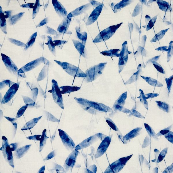 Double Gauze - tuplaharso - sinikaisla