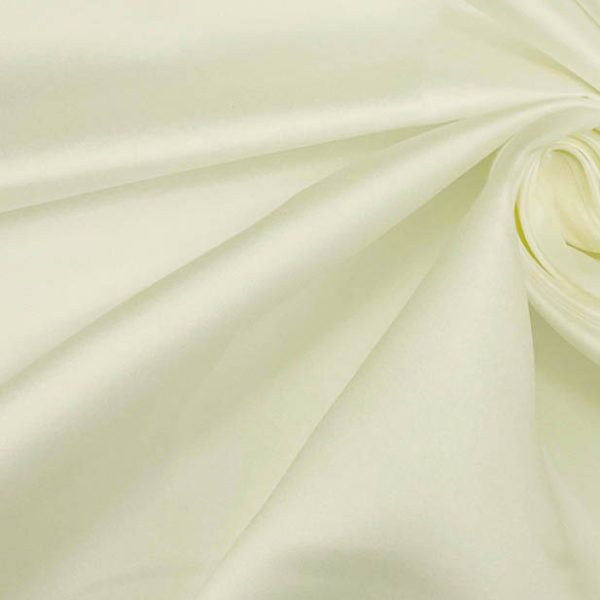 Duchess-satiini, morsiussatiini - Ivory, norsunluunvalkoinen