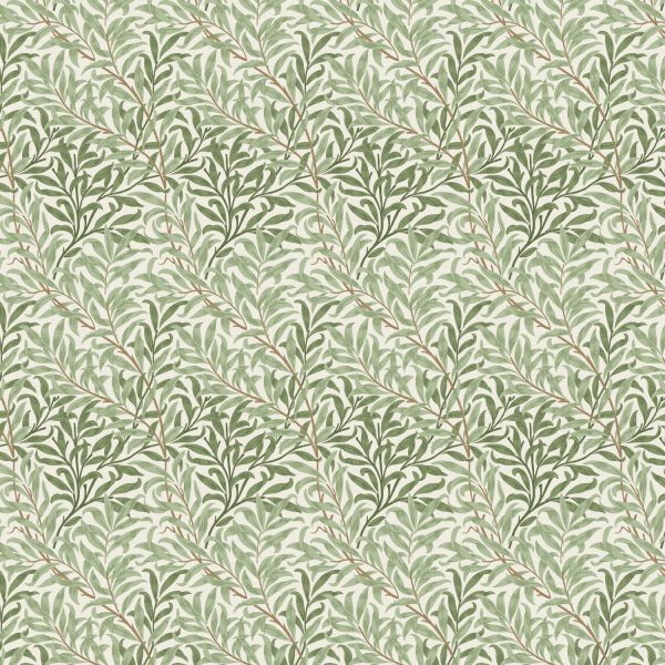 William Morris - Willow Bough - Sisustuskangas 100% puuvilla - Salvia