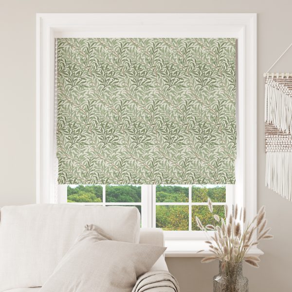 William Morris - Willow Bough - Sisustuskangas 100% puuvilla - Salvia
