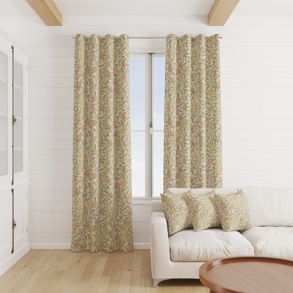 William Morris - Pomegranate - Sisustuskangas 100% puuvilla- Kerma