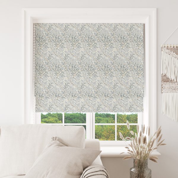 William Morris - Willow Bough - Sisustuskangas 100% puuvilla - Sumu