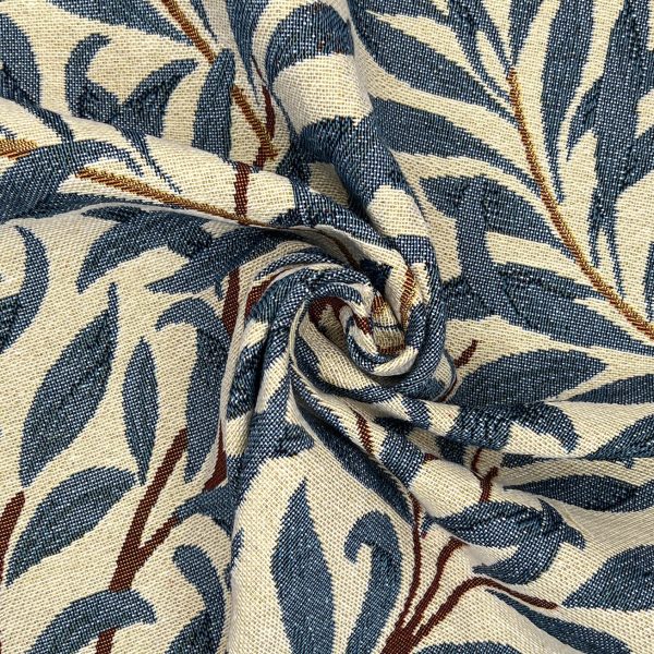 Gobeliinikangas - William Morris - Willow Bough, Pajunoksat - Azure
