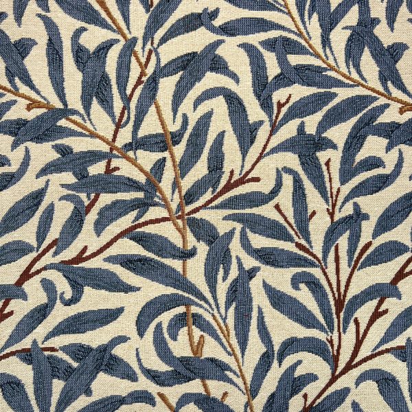 Gobeliinikangas - William Morris - Willow Bough, Pajunoksat - Azure